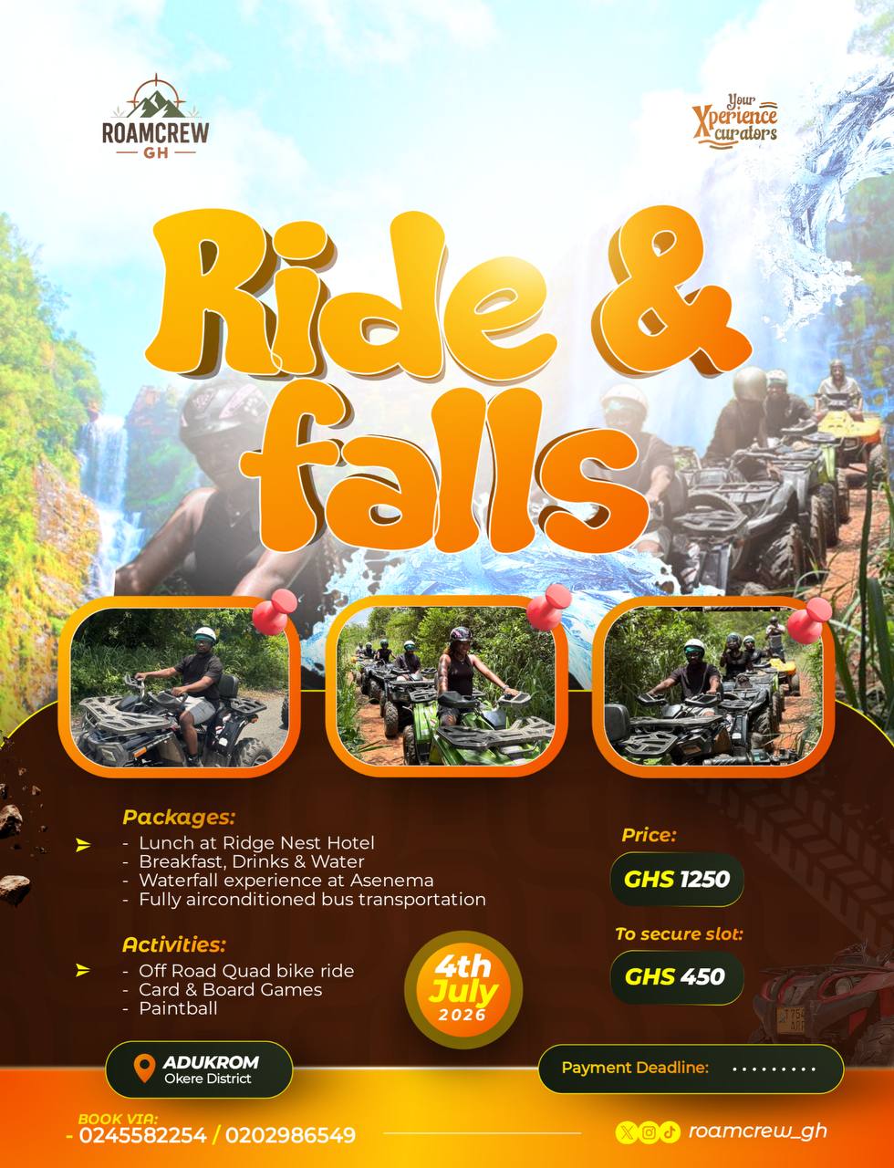 Ride  & Falls